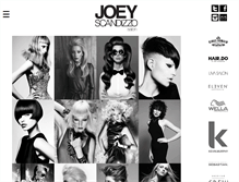 Tablet Screenshot of joeyscandizzo.com.au